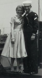 My parents, Regina Ellen Kelly and Jerry Baumann while they were dating in the mid 1950s